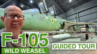 Detailed tour around a Republic F105 Thunderchief  Century Series Ep 5 [upl. by Adlei]