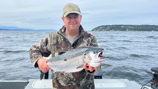 Puget Sound Coho Salmon Catch Clean Cook [upl. by Laveen488]