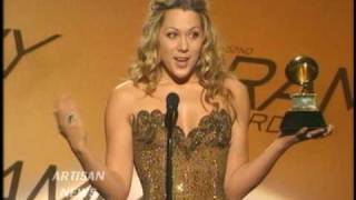 JASON MRAZ AND COLBIE CAILLAT quotLUCKYquot GRAMMY WIN [upl. by Aerdnaed]