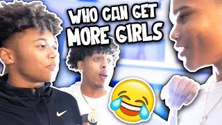 Who Can Get More Girls FT SMOOTHGIO KING CID amp MIAMITHEKID  YOUTUBERS EDITION [upl. by Pelletier]