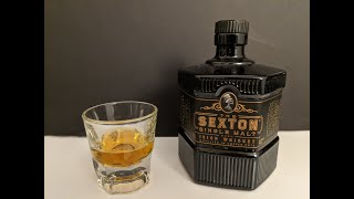 The Sexton Single Malt Irish whiskey review [upl. by Kcirdek204]