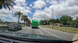 Driving from Altamonte Springs to Leesburg Florida [upl. by Amalea]