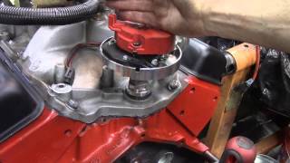 How to Install A distributor in a 350 Chevy [upl. by Jeanette]