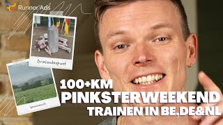 Trainen in 🇧🇪🇩🇪amp🇳🇱 prachtig gebied 100km weekvolume na de 1502 op de 5km bij de Verkerkloop [upl. by Anilehcim]