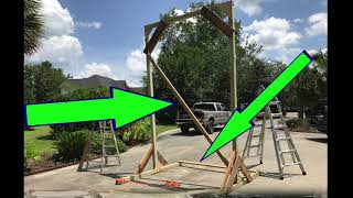 The Hillbillys guide to building a cheap gantry crane [upl. by Rediah]