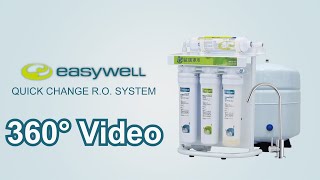 Quick Change RO System ROQ 3815｜360° Video｜EASYWELL [upl. by Emiolhs566]