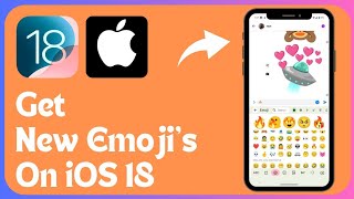 How to Get New Emoji’s on iPhone iOS 18  New Update [upl. by Lednew]