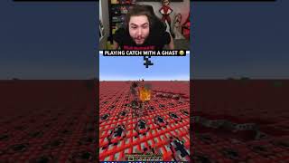 Minecraft BUT We Played Catch With A Ghast… [upl. by Clarie159]