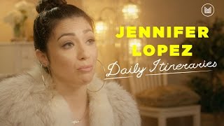 Jennifer Lopez  Daily Itineraries ft Melissa Villaseñor [upl. by Saihttam]