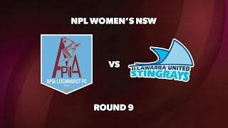 NPL Womens NSW Round 9 APIA Leichhardt FC v Illawarra Stingrays [upl. by Aynosal177]