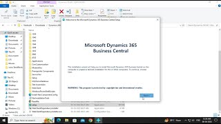 Microsoft Dynamics Business Central Download amp Installation  BC On Premise Installation [upl. by Castara]