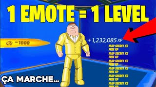 LES DEUX PLUS GROSSE MAP XP GLITCH ILLIMITÉ CHAPITRE 5 SAISON 1 sur FORTNITE [upl. by Trilby623]