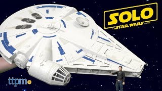 Solo A Star Wars Story Kessel Run Millennium Falcon from Hasbro [upl. by Pironi]