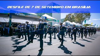 Veja como foi o Desfile CívicoMilitar da Independência em BrasíliaDF [upl. by Borroff]