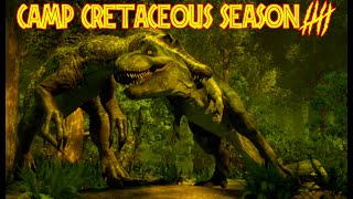 camp cretaceous season 5 scenes Spinosaurus Vs Tyrannosaurus Rex [upl. by Emerick]