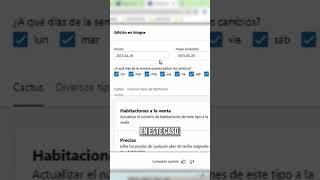 Bookingcom ¿Cómo abrir y cerrar días en el calendario [upl. by Evad]