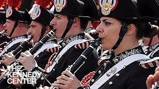 Banda dell’Arma dei Carabinieri  Millennium Stage April 18 2016 [upl. by Gertie]