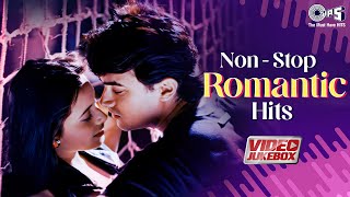 NonStop Romantic Hits  Bollywood Love Songs  Soulful Romantic Songs Hindi  90s Video Jukebox [upl. by Anavahs]