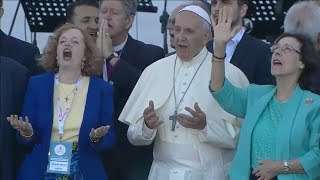 Papa Francisco y la Renovación Carismática  Vive Jesús el Señor Jubileo de Oro 2017 [upl. by Nevag707]