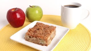 Apple Pie Coffee Cake Recipe  Laura Vitale  Laura in the Kitchen Episode 969 [upl. by Aitnyc]