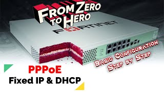 How to Configure PPPoE Fixed IP DHCP on FortiGate Firewall  Managing WAN Interfaces Part4 [upl. by Hsirt818]