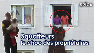 Squatteurs dapparts  le choc des propriétaires [upl. by Yzzik]