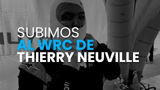 ¡Nos subimos al WRC de Thierry Neuville en Cerdeña [upl. by Deyes729]