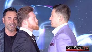 Conferencia Canelo vs Golovkin 2 en Los Angeles [upl. by Martie809]