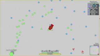 diepio  4 team chaos hybird 300k gameplay [upl. by Aicilev]