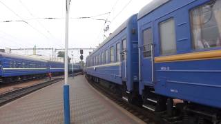 Train 137 Ivano Frankivsk  Kiev Поезд 137 Івано Франківськ  Київ [upl. by Aluino]