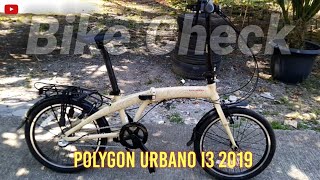 Bike check Polygon Urbano i3 2019  spesifikasi singkat sepeda lipat polygon [upl. by Sefton]