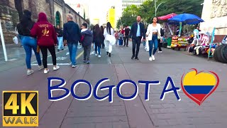 quotExploring the Vibrant Streets of El Centro Bogotá  4K City Walkquot [upl. by Otila636]