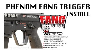 TechT Fang Trigger Install for the Tippmann Phenom [upl. by Essila]