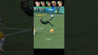 Haaland VS Zlatan VS Madruga VS Asprilla VS Bressan  Acrobatic Goal Challenge🚀🥵 [upl. by Einnij]