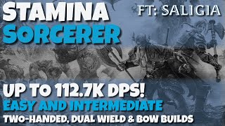 Stamina Sorcerer PvE Guide  Builds from 104k DPS to 112k DPS  EZ Rotations  Markarth DLC  ESO [upl. by Hudson]