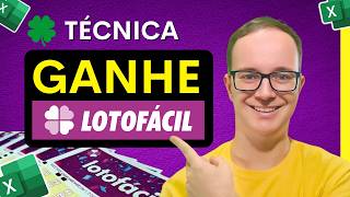 CRIE sua própria TÉCNICA para GANHAR na LOTOFÁCIL [upl. by Nioe]