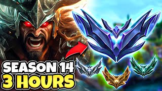 How to ACTUALLY Climb to Diamond in 3 Hours with Tryndamere Season 14 Guide [upl. by Atteuqahs]