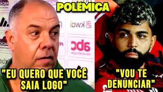 🚨TRETA GABIGOL FAZ ACUSAÇÕES GRAVES E VICEPRESIDENTE DO FLAMENGO FALA SOBE O FUTURO DO ATLETA [upl. by Hadeis]