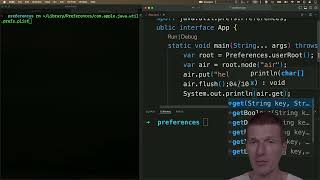 Application Configuration with Javas Preferences API java coding airhacks [upl. by Marucci]