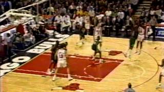 NBA Greatest Trios Jordan Pippen amp Kukoc vs Bucks 1997 [upl. by Anerhs]