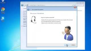 How to Use Speech Recognition in Windows 7 [upl. by Litsyrk]