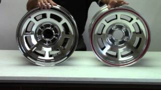 Corvette Aluminum Reproduction Wheels From Ecklers [upl. by Arhaz]