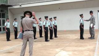 Lanier High School Armed Drill Team Inspection [upl. by Chandler381]