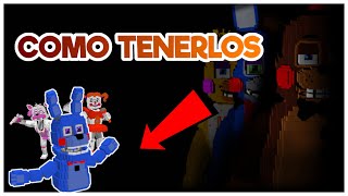 Como DESCARGAR e INSTALAR los ADDONS de DANY FOXFNAF en MINECRAFT PE 2023 [upl. by Jacobsen310]