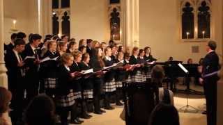 Bloxham School Chapel Choir Performance of Carol of the Bells [upl. by Huberto970]