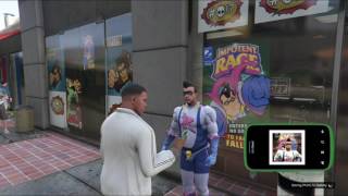 GTA 5  Franklin Meets Impotent Rage [upl. by Ankney]