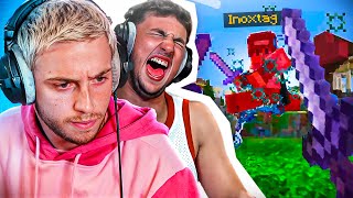 INOXTAG RÉUSSIT À ME FAIRE RAGER …  😡 Minecraft [upl. by Gnov650]