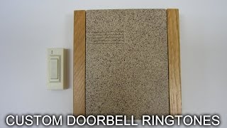 How to Add Custom Ringtones to a Wireless Doorbell [upl. by Adnilrev505]