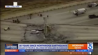 Deadly Northridge earthquake remembered 30 years later [upl. by Sylera]