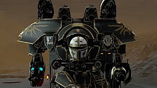 Warhammer 40K Adeptus Titanicus Dominus PvE Imperial Titans vs Chaos Titans [upl. by Sotnas]